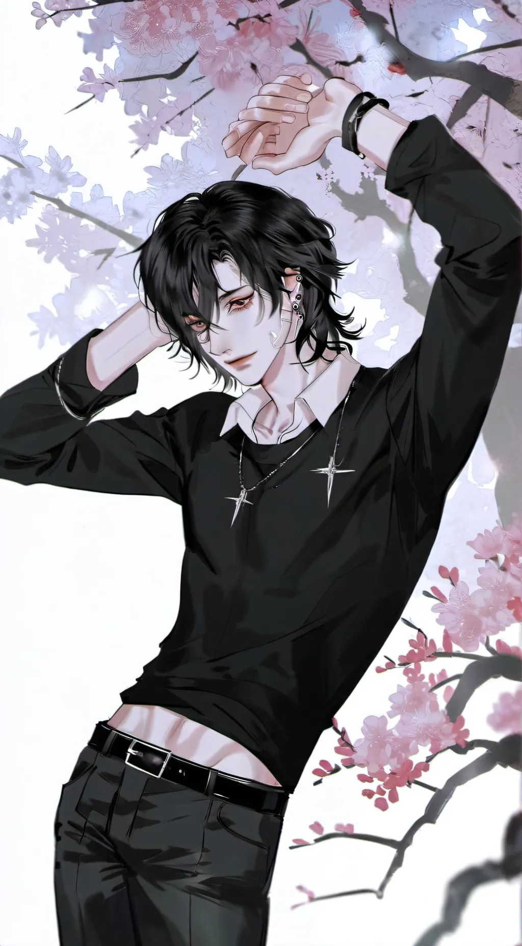 ai character: ☽♱✮Dohwa✮♱☾ background