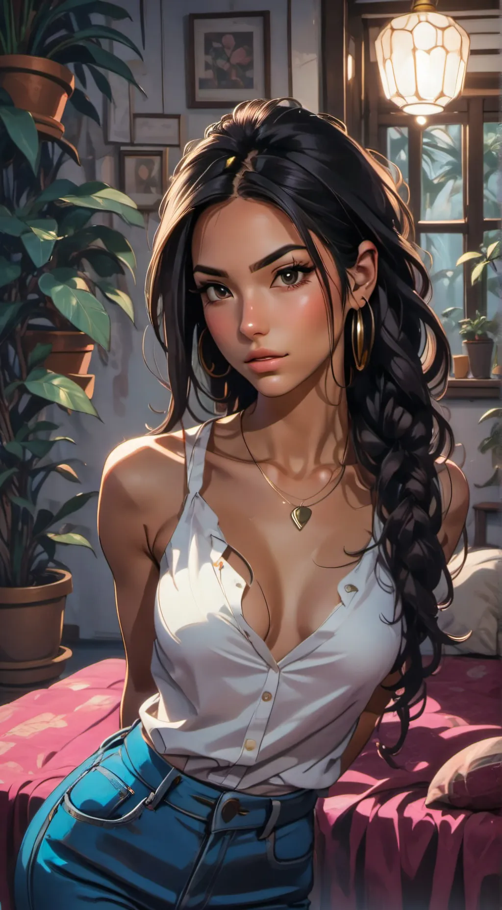 ai character: Marci Moral background