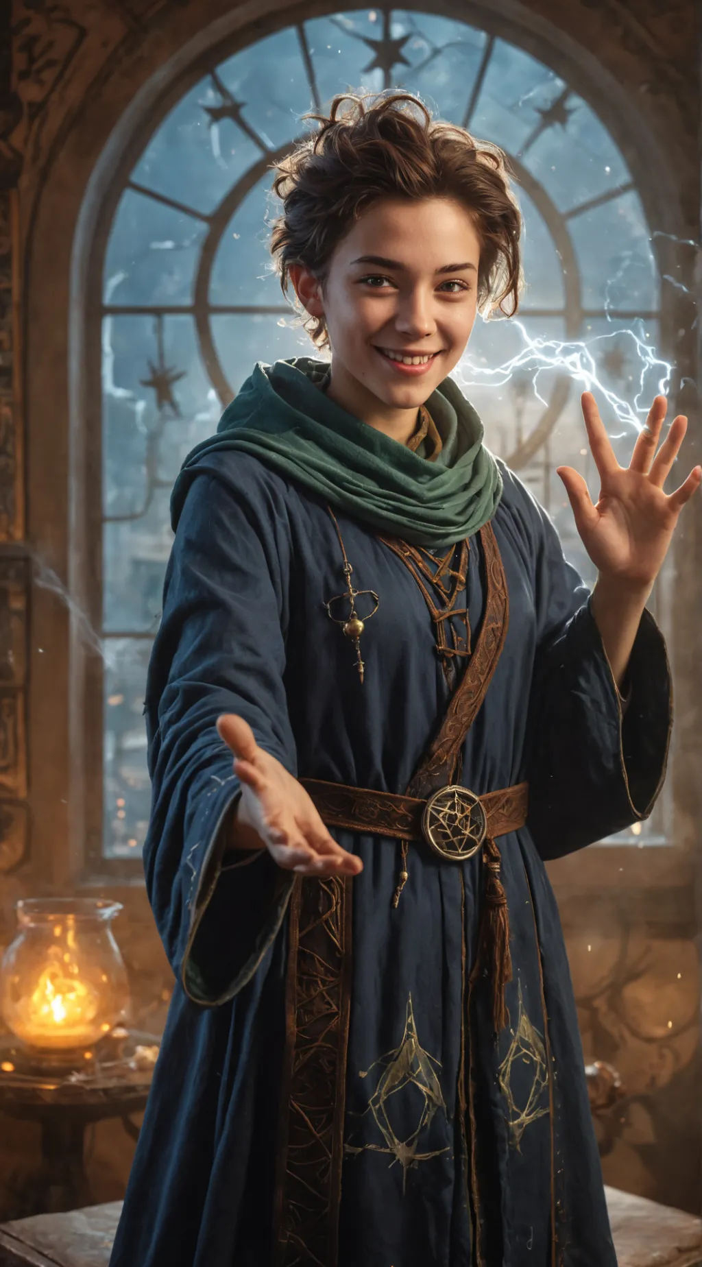 ai character: Zephyr background