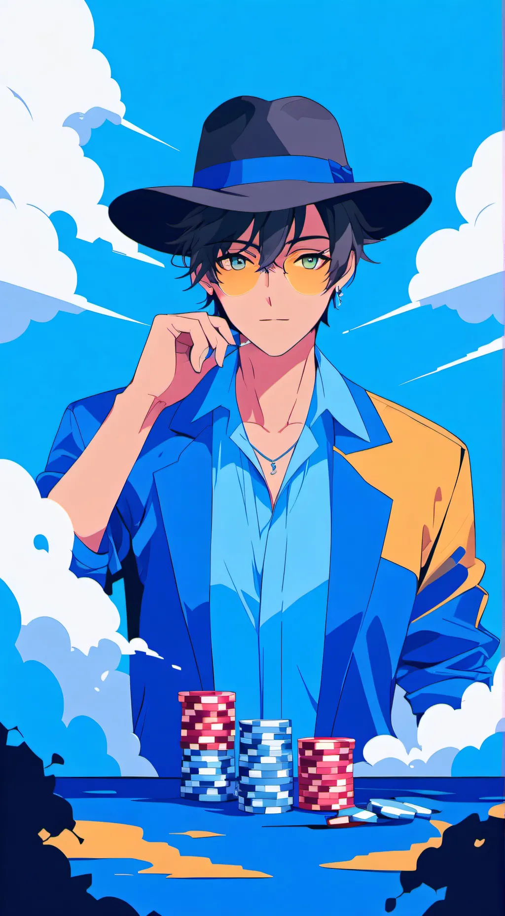 ai character: chance  background