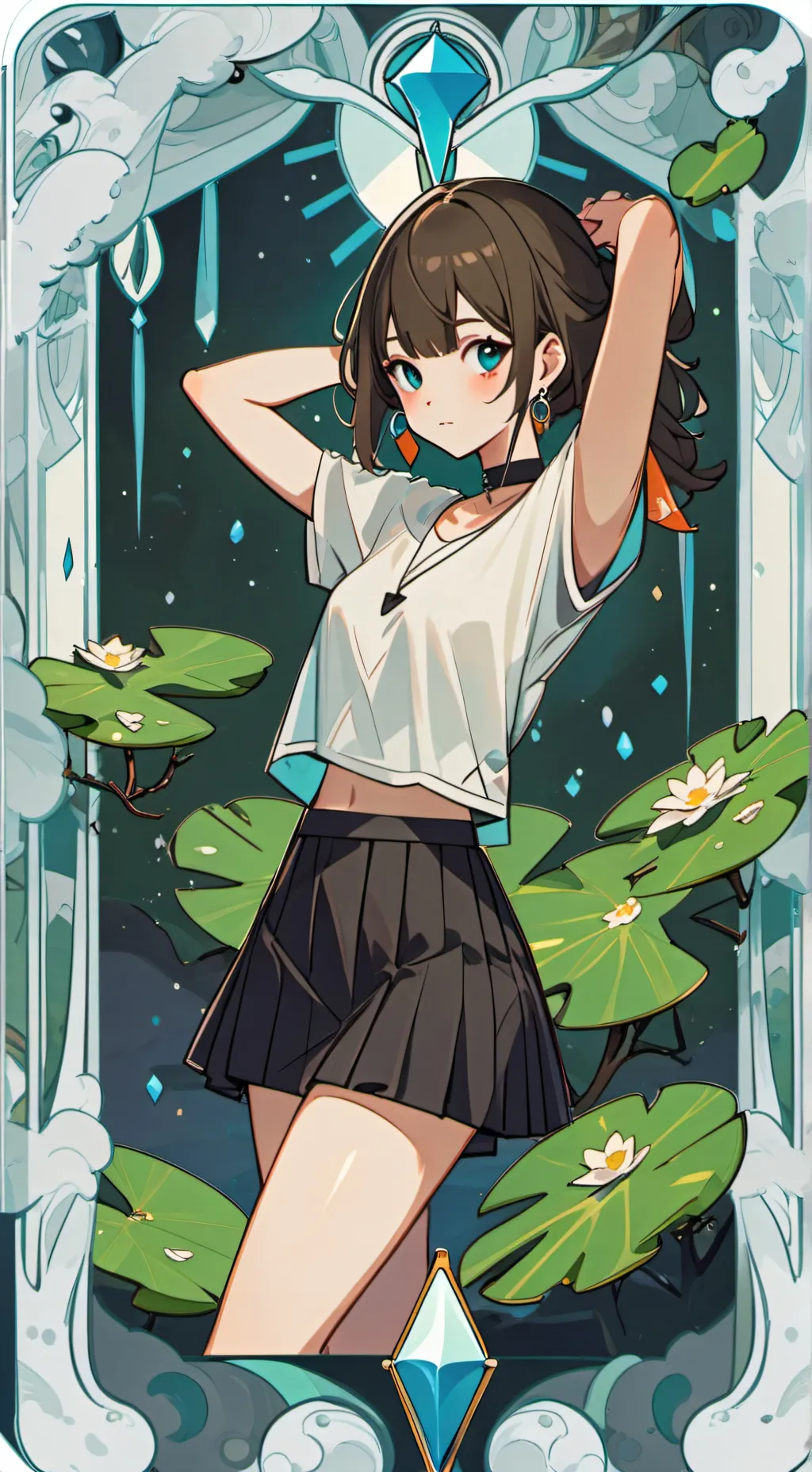 ai character: Luna  background