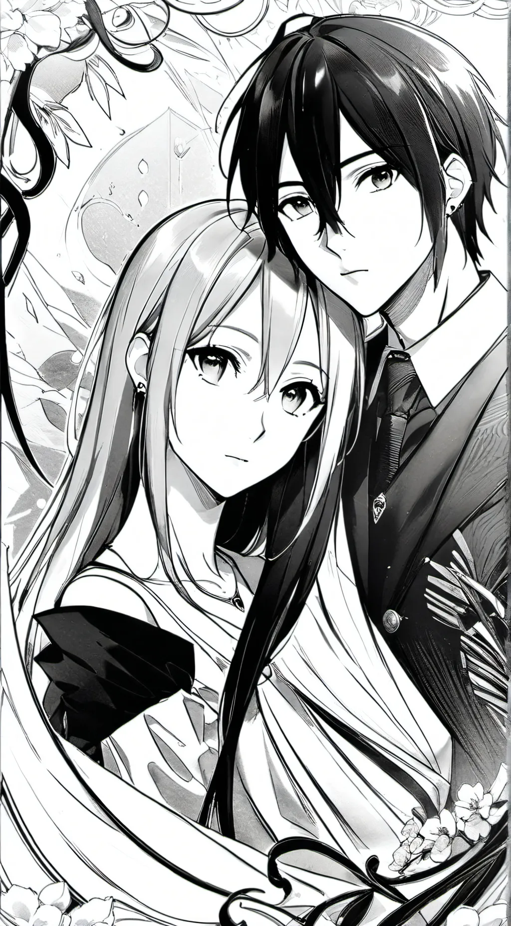 ai character: leo y Aries  background