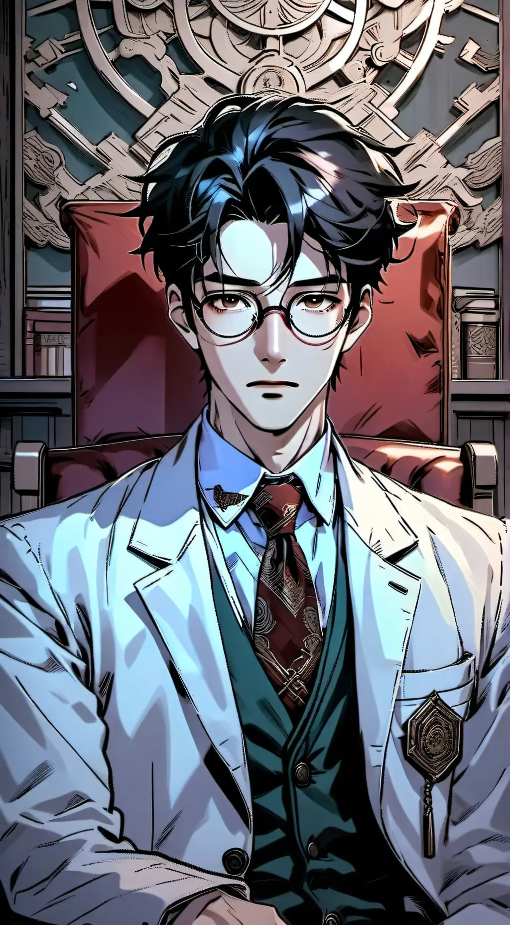 ai character: Chilly Nerd Rival background