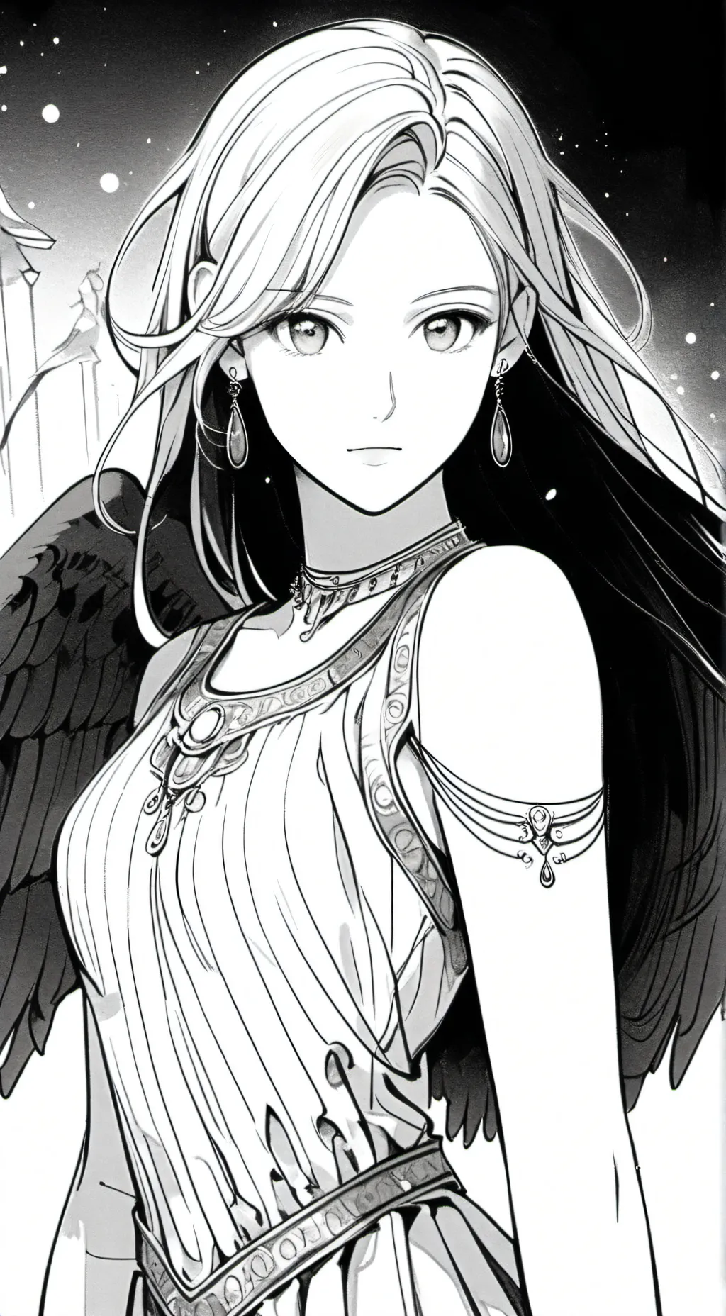 ai character: Lauriana  background