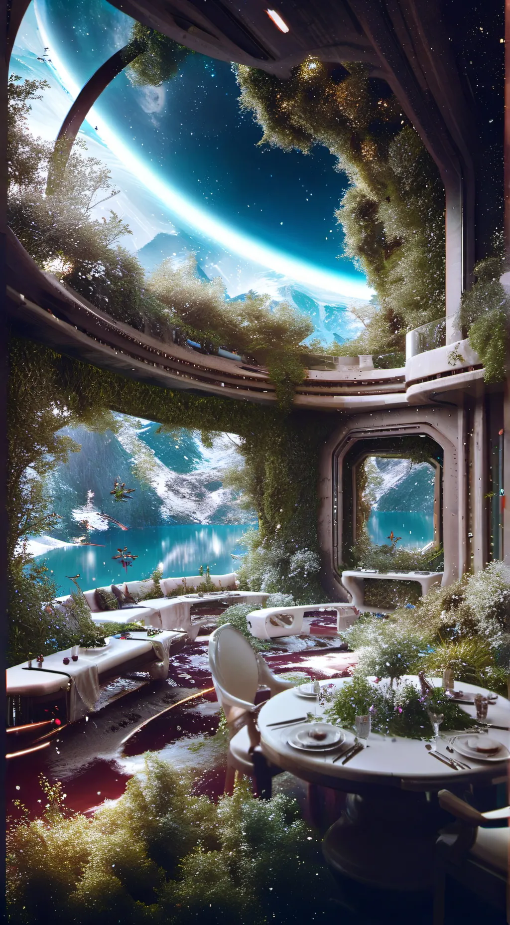 ai character: random background