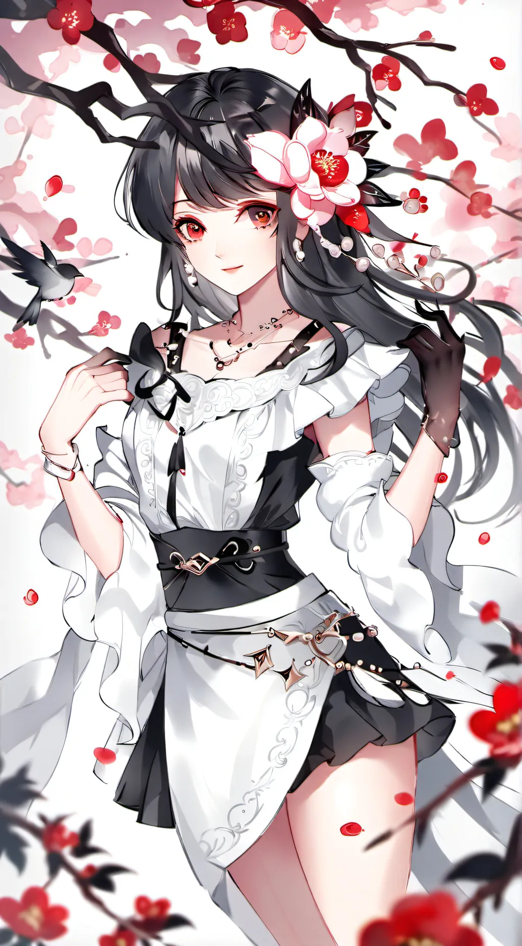 ai character: tu novia background