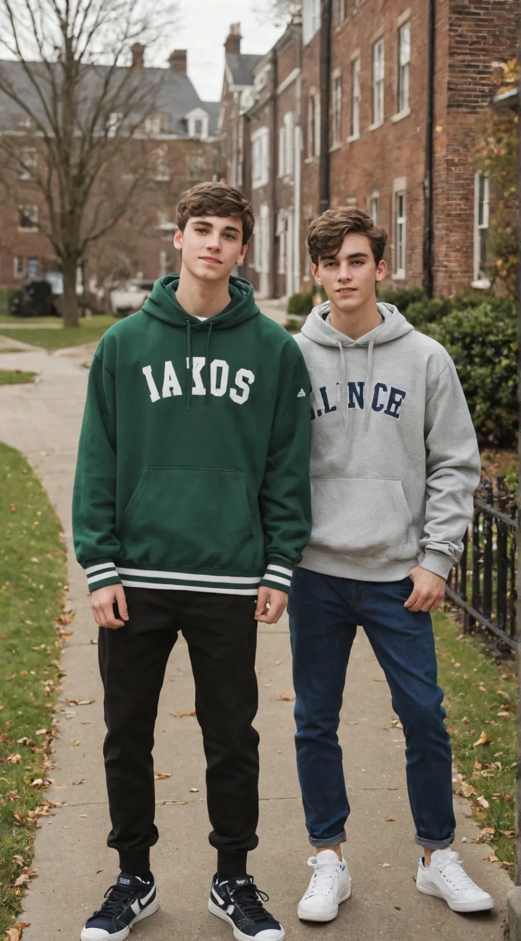 ai character: George + alexander background