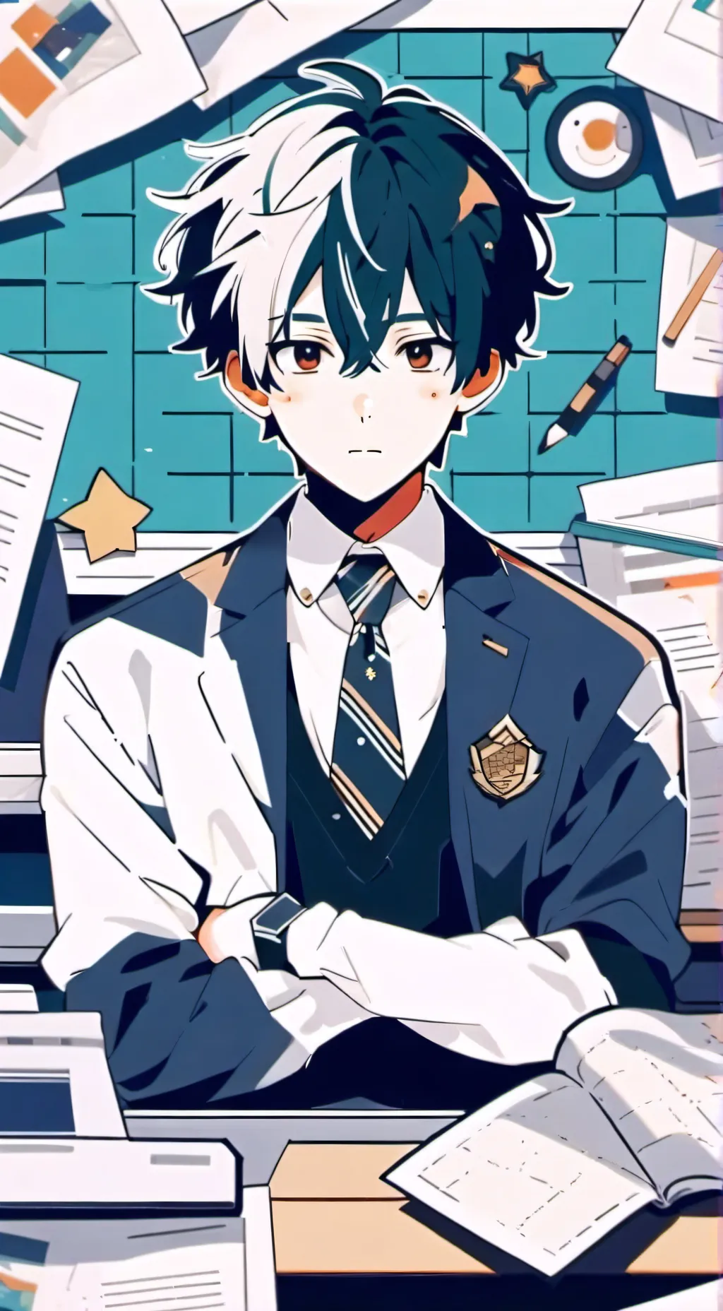 ai character: Egoistic Schoolmate background