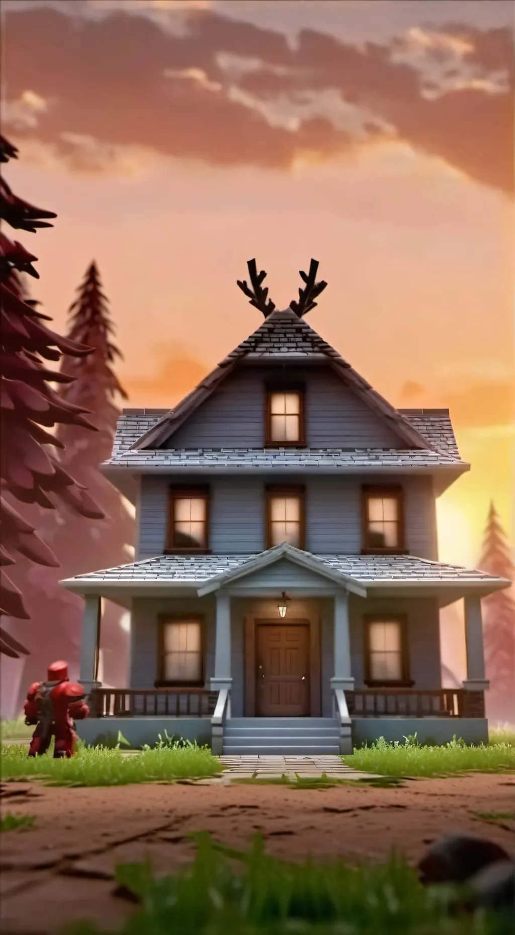 ai character: Build to survive! background