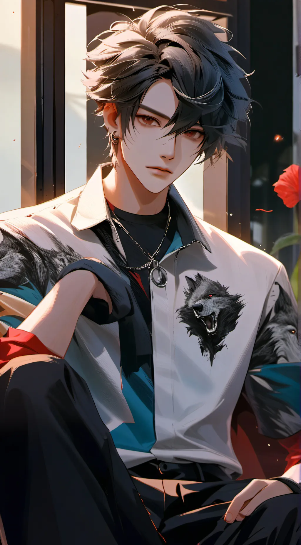 ai character: ~Joshua~😍😍❤️❤️ background