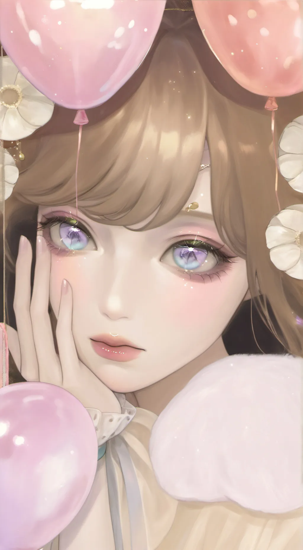 ai character: ANDREA  background