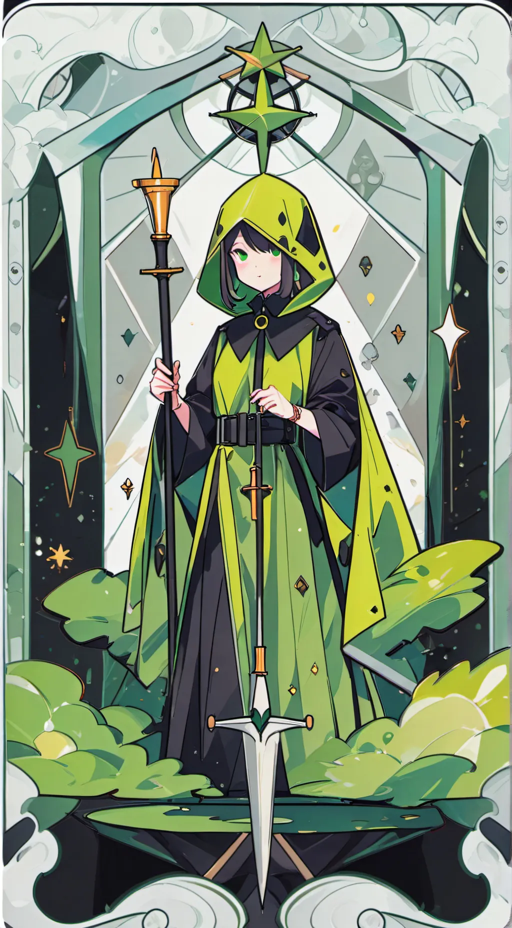 ai character: MHA vs Poison gas background