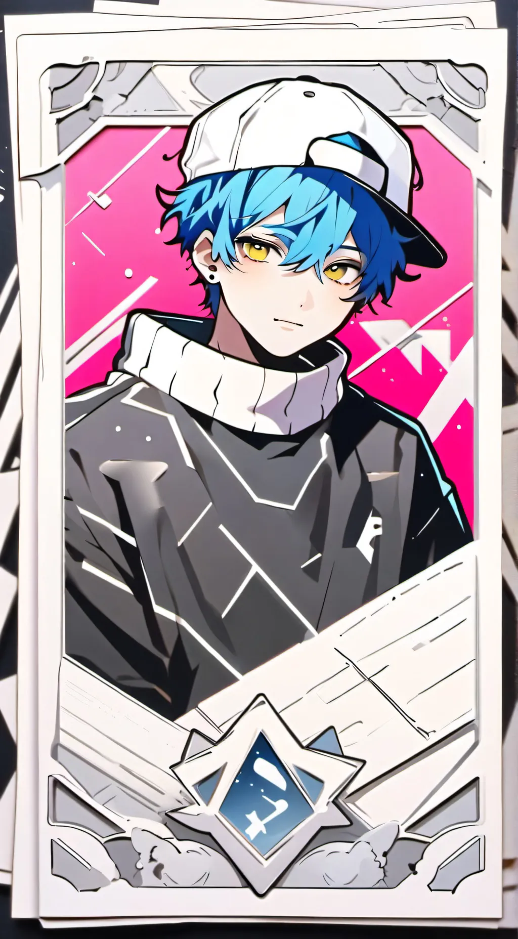 ai character: baby saja and you  background