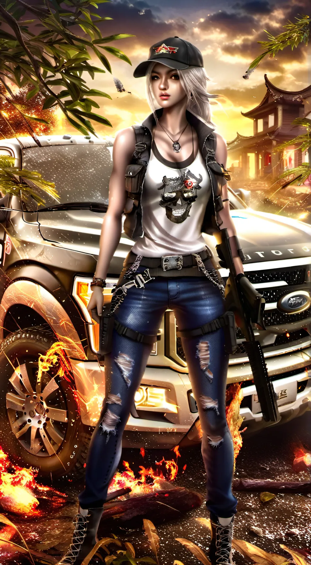 ai character: celena background