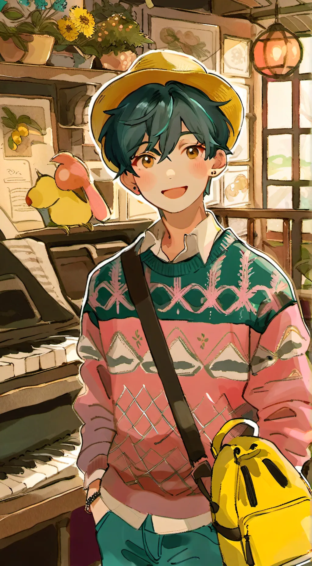 ai character: ♪♪BaBy sAjA♪♪ background