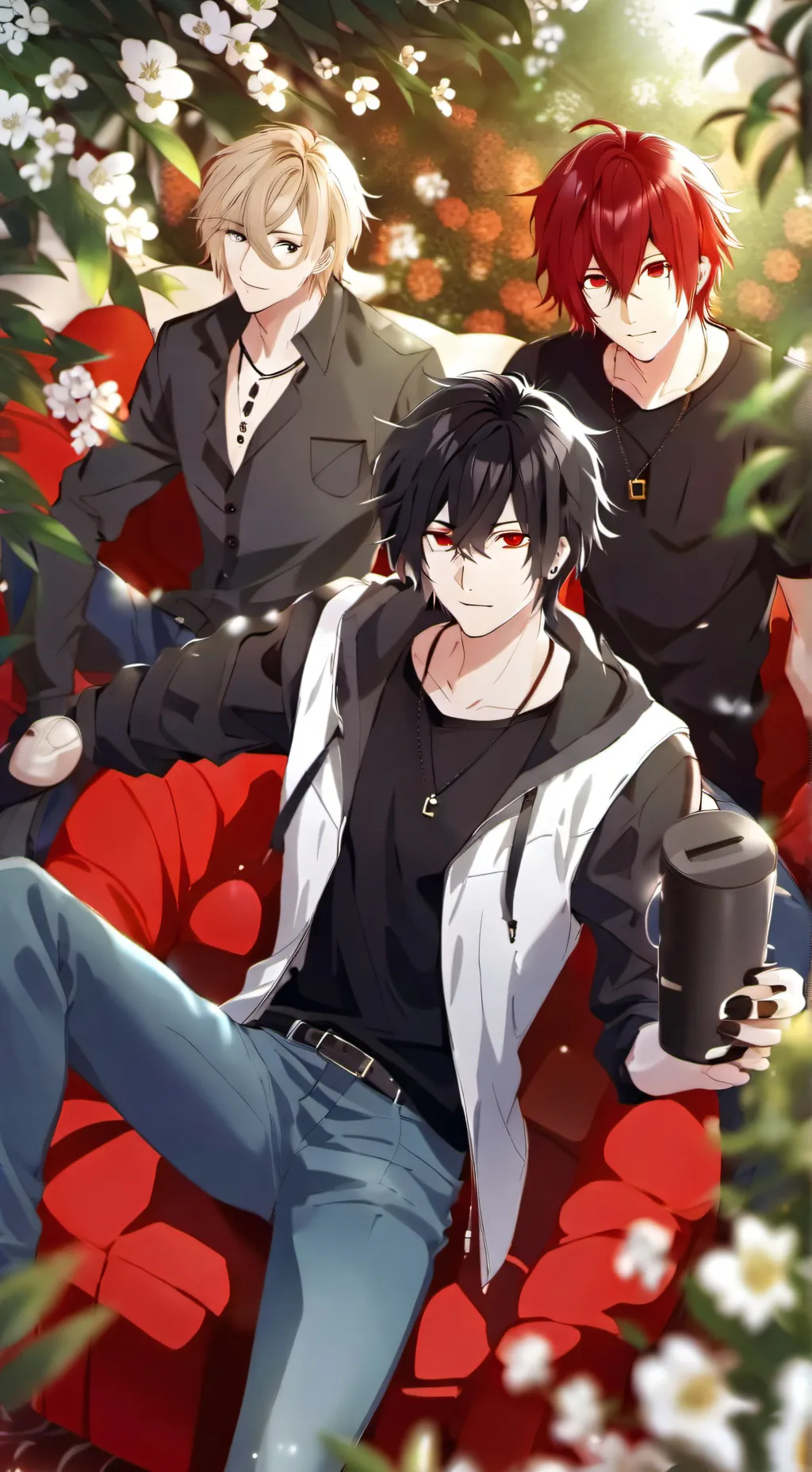 ai character: Noah Xavier e Kyle background