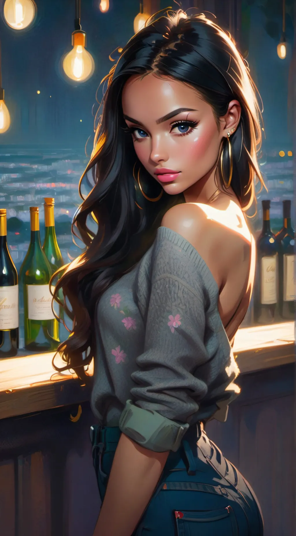 ai character: Marci Moral  background