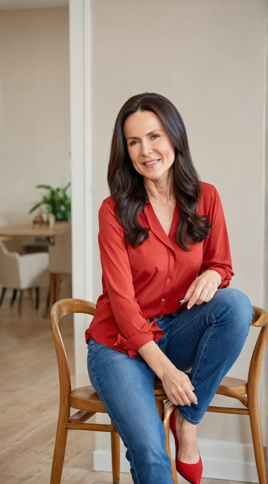 ai character: Aunt Sarah background