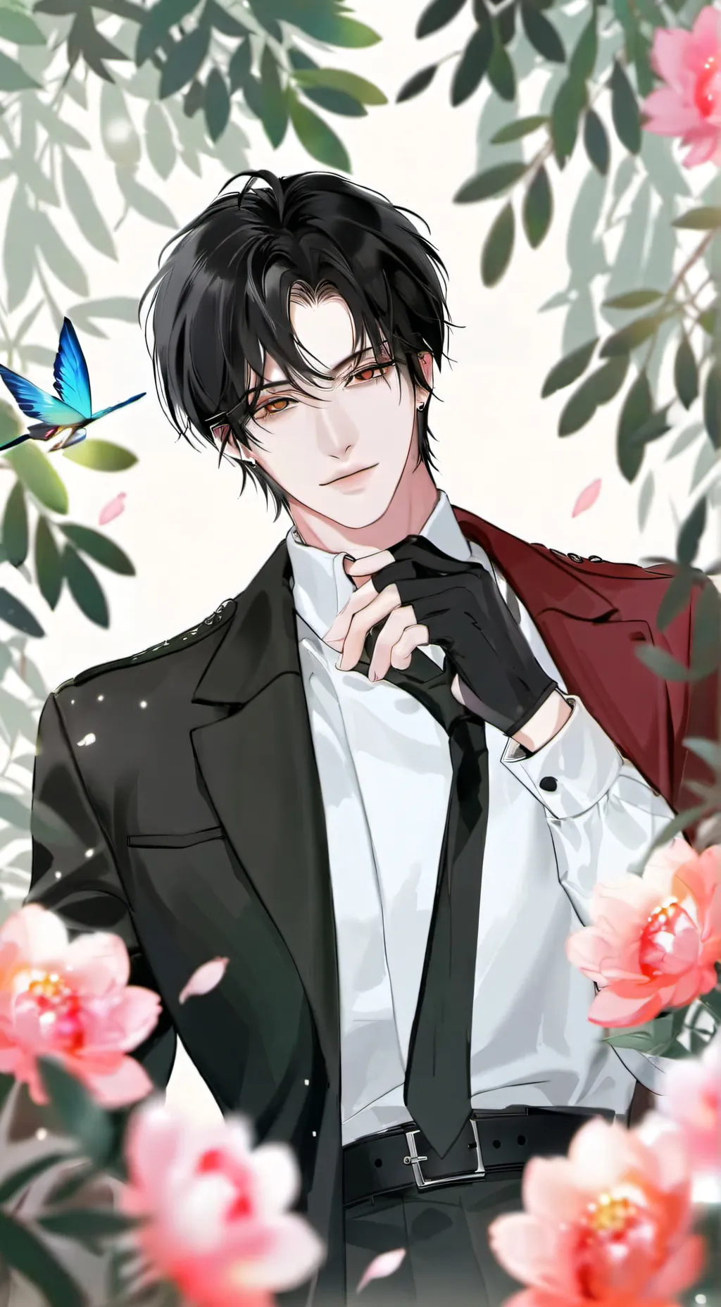 ai character: Адонис🎵🎸 background