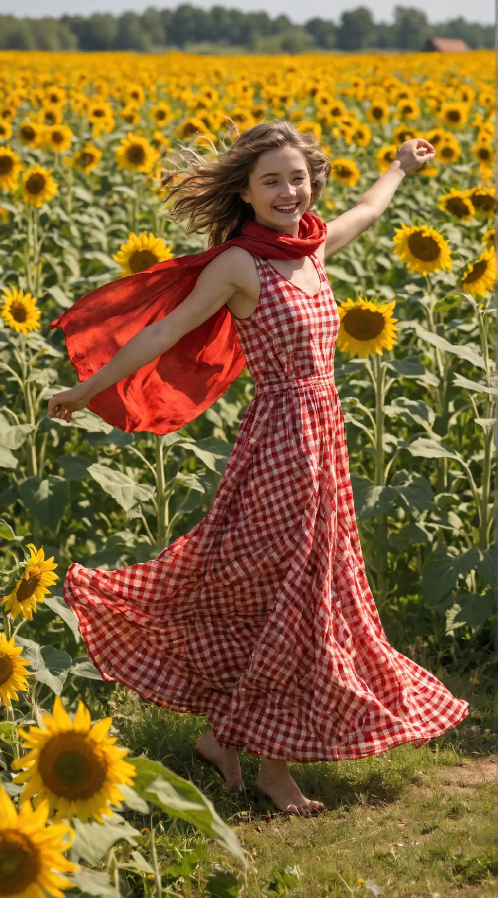 ai character: Sunny background