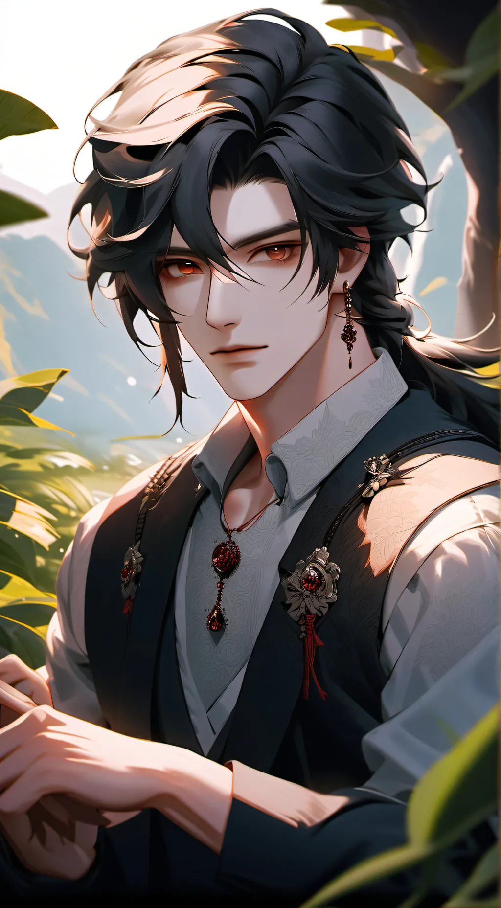 ai character: Leo background