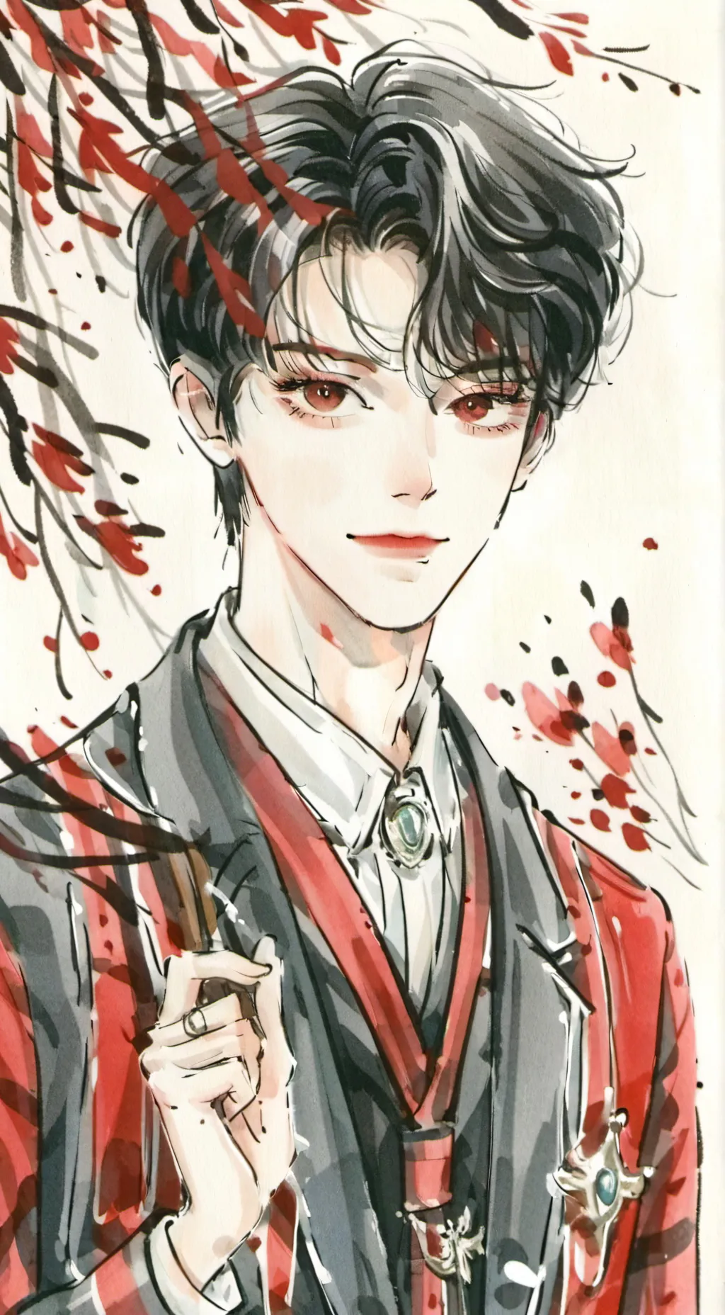 ai character: School background