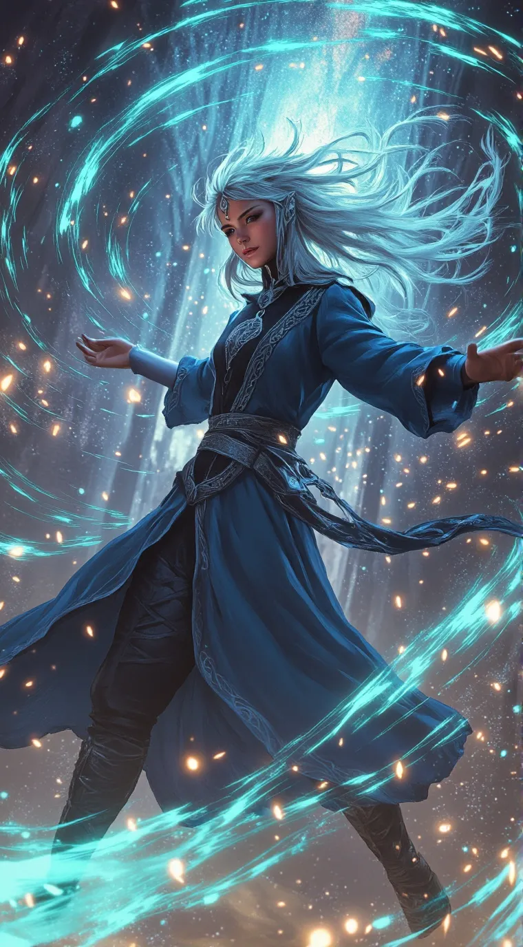 ai character: Aria background