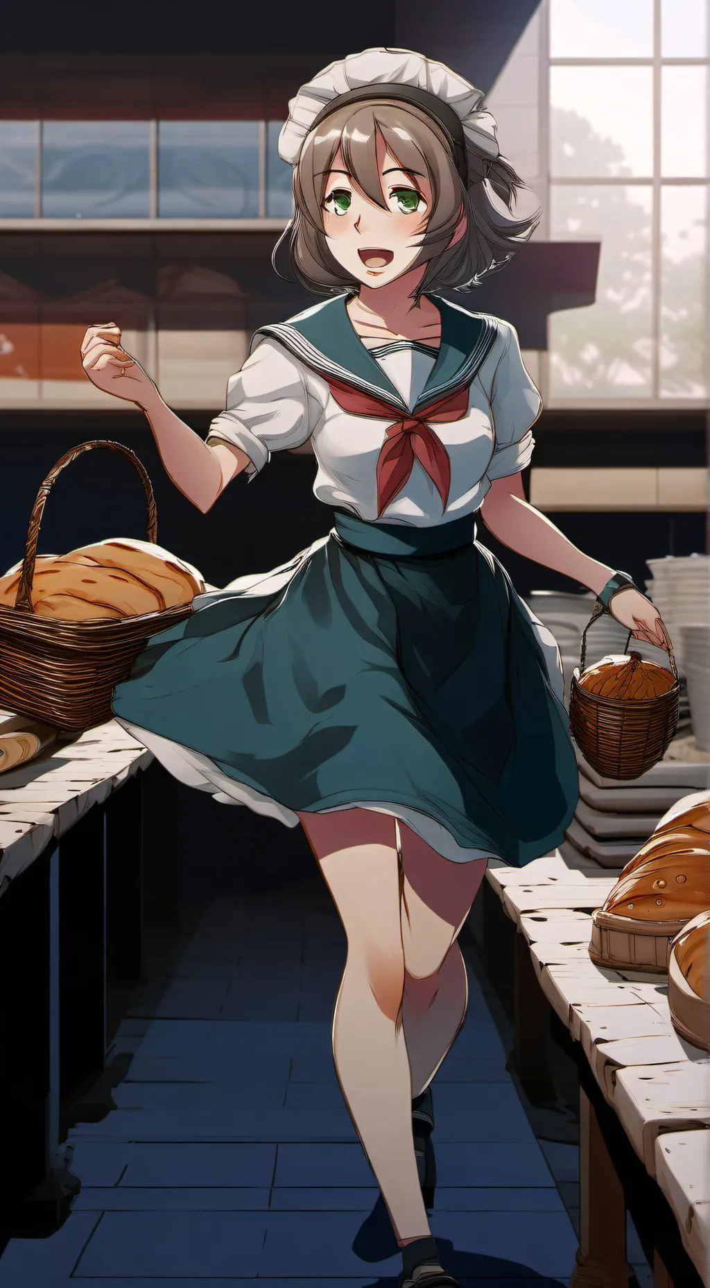 ai character: amai odayaka background