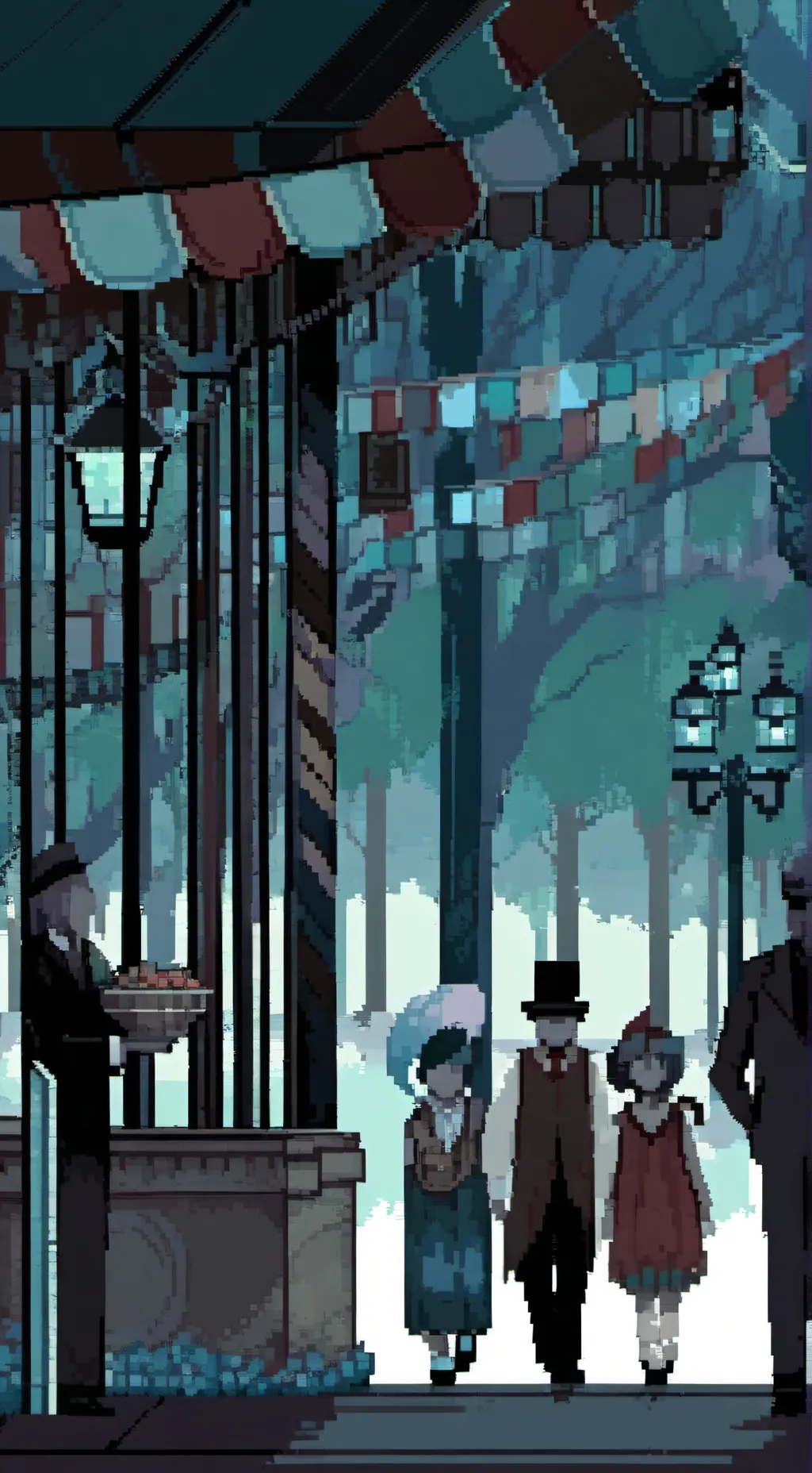 ai character: carnival of chaos background