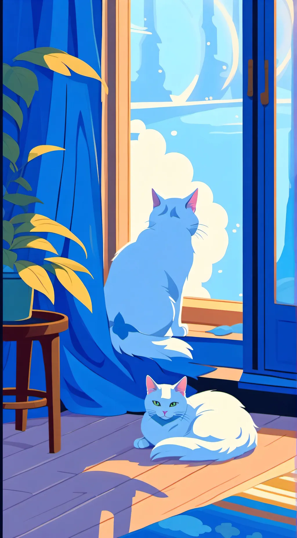 ai character: Sprunki challenge background