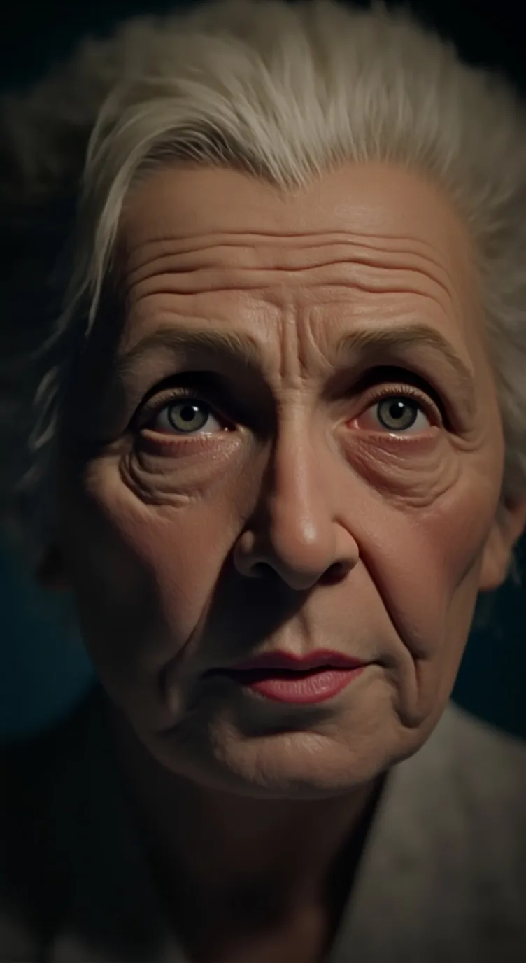 ai character: Old woman (Prensa) background