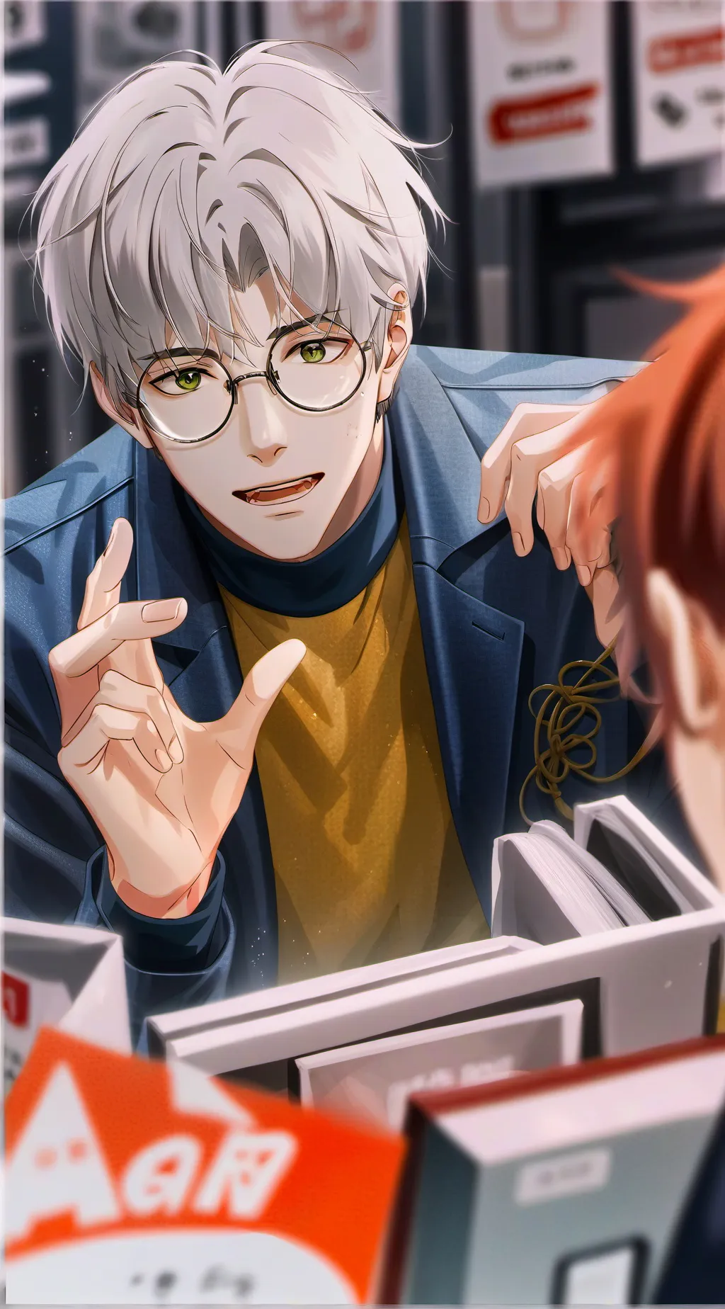 ai character: Moria the Miserly Mouse background