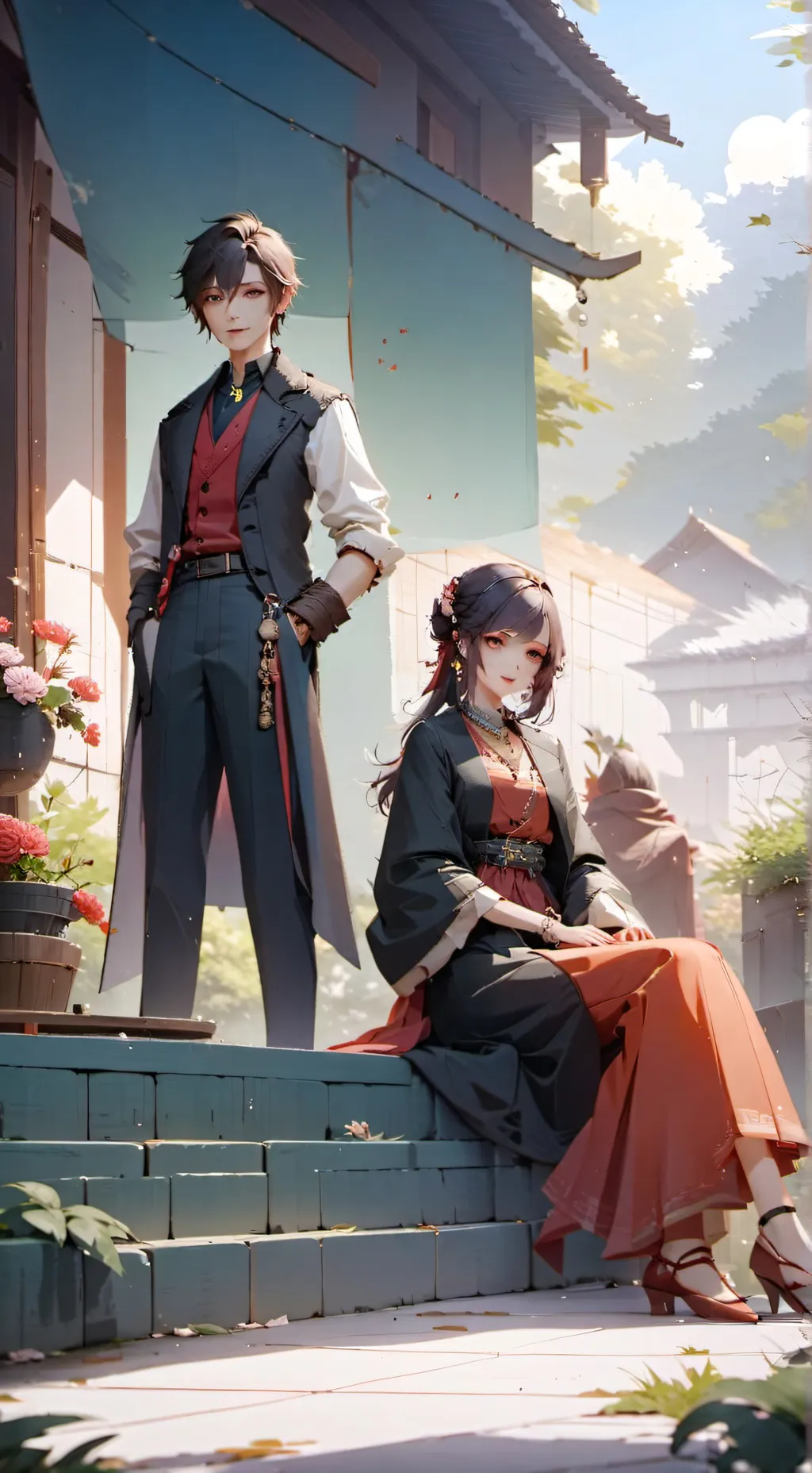 ai character: Kira background