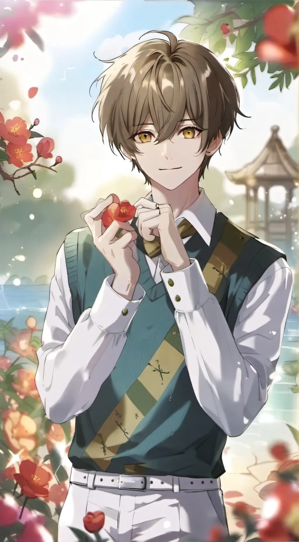 ai character: Max background