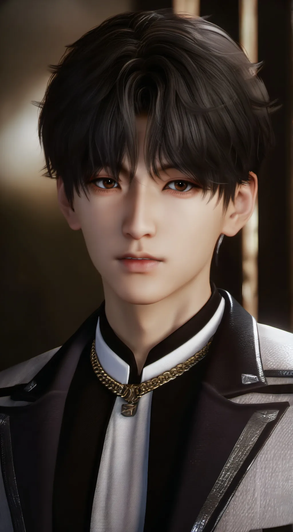 ai character: Hyunjin background