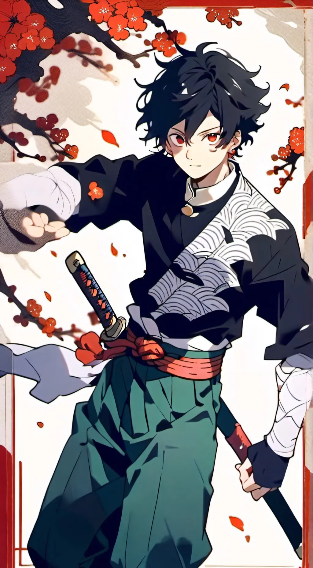 ai character: Tojiro  background