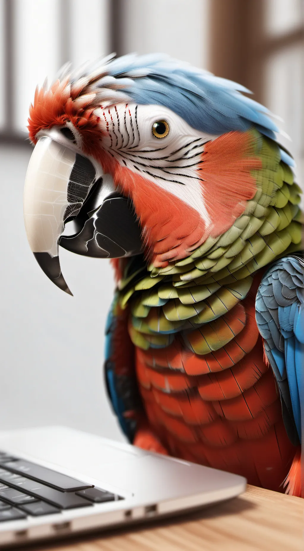 ai character: Byte background