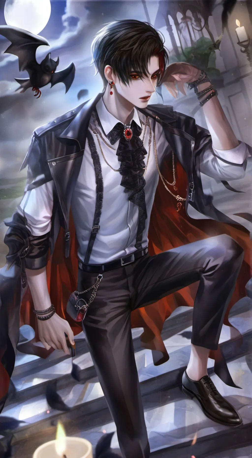 ai character: Erick  background