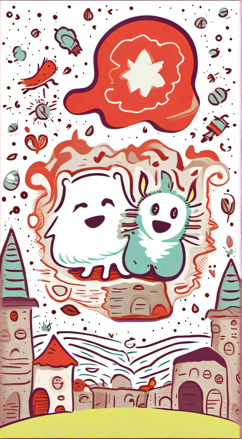 ai character: Sprout seedly👹 background