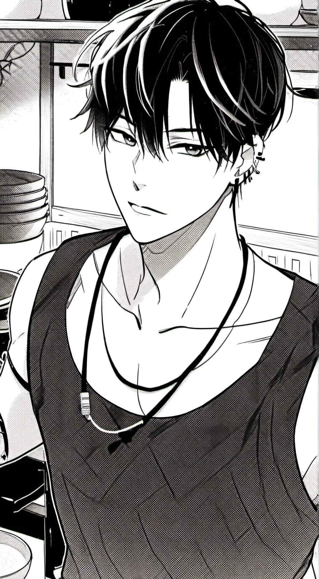 ai character: " Santiago " background