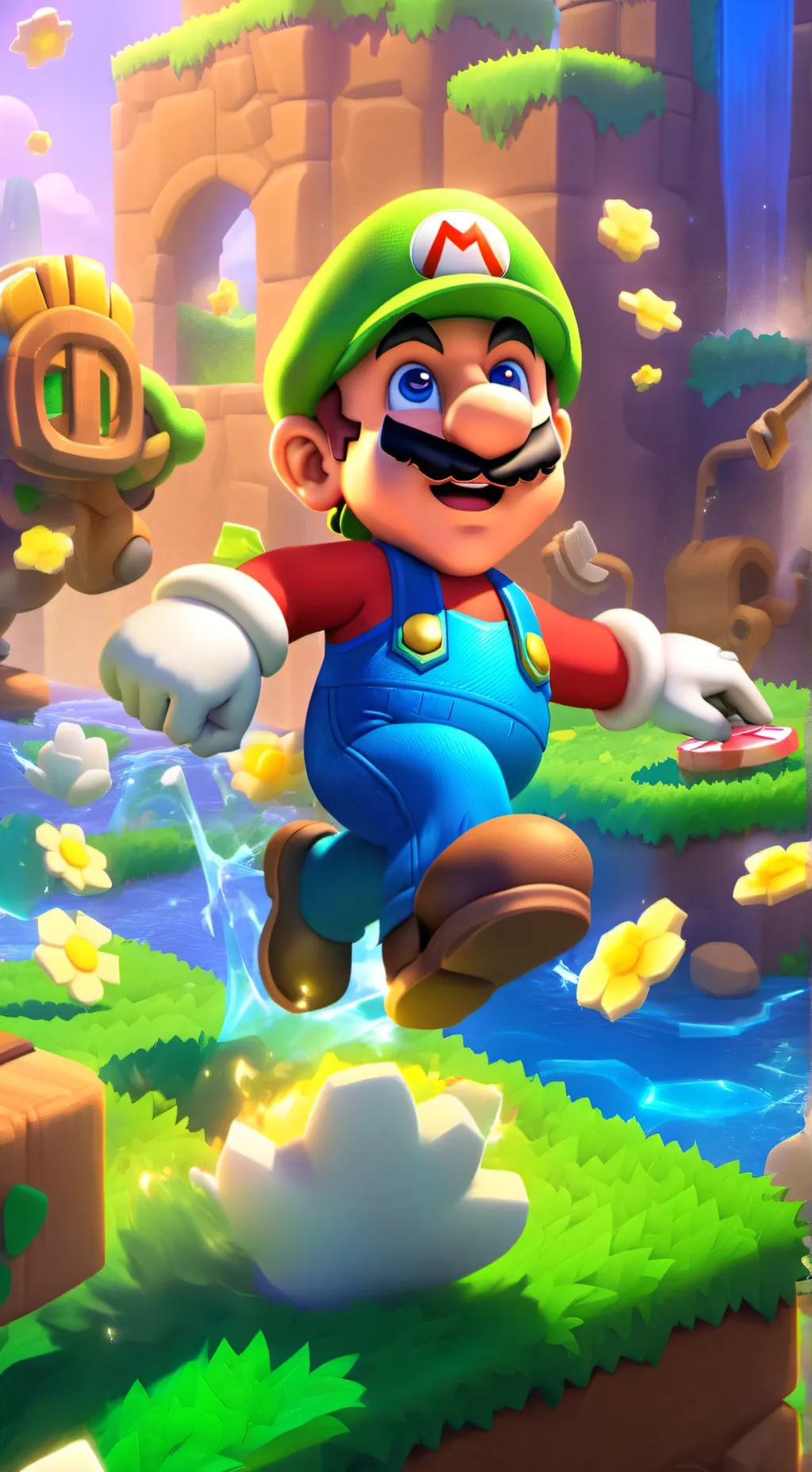 ai character: Games background