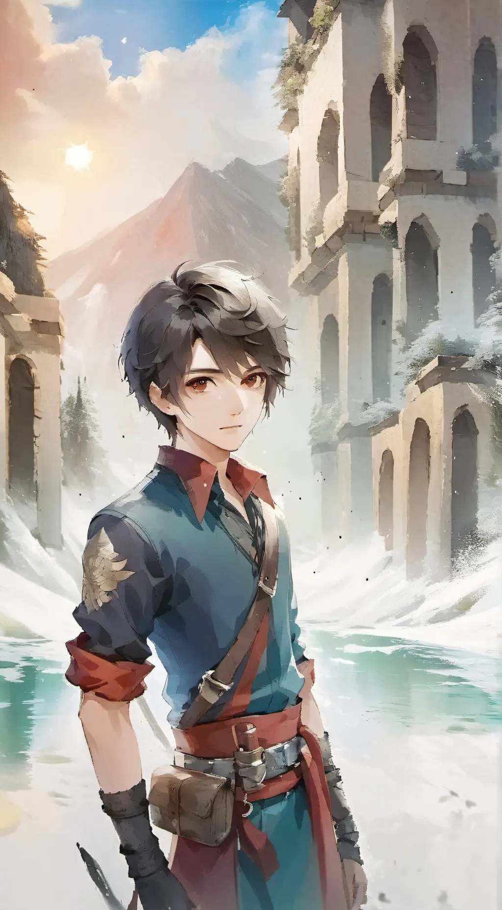 ai character: MaiQi background