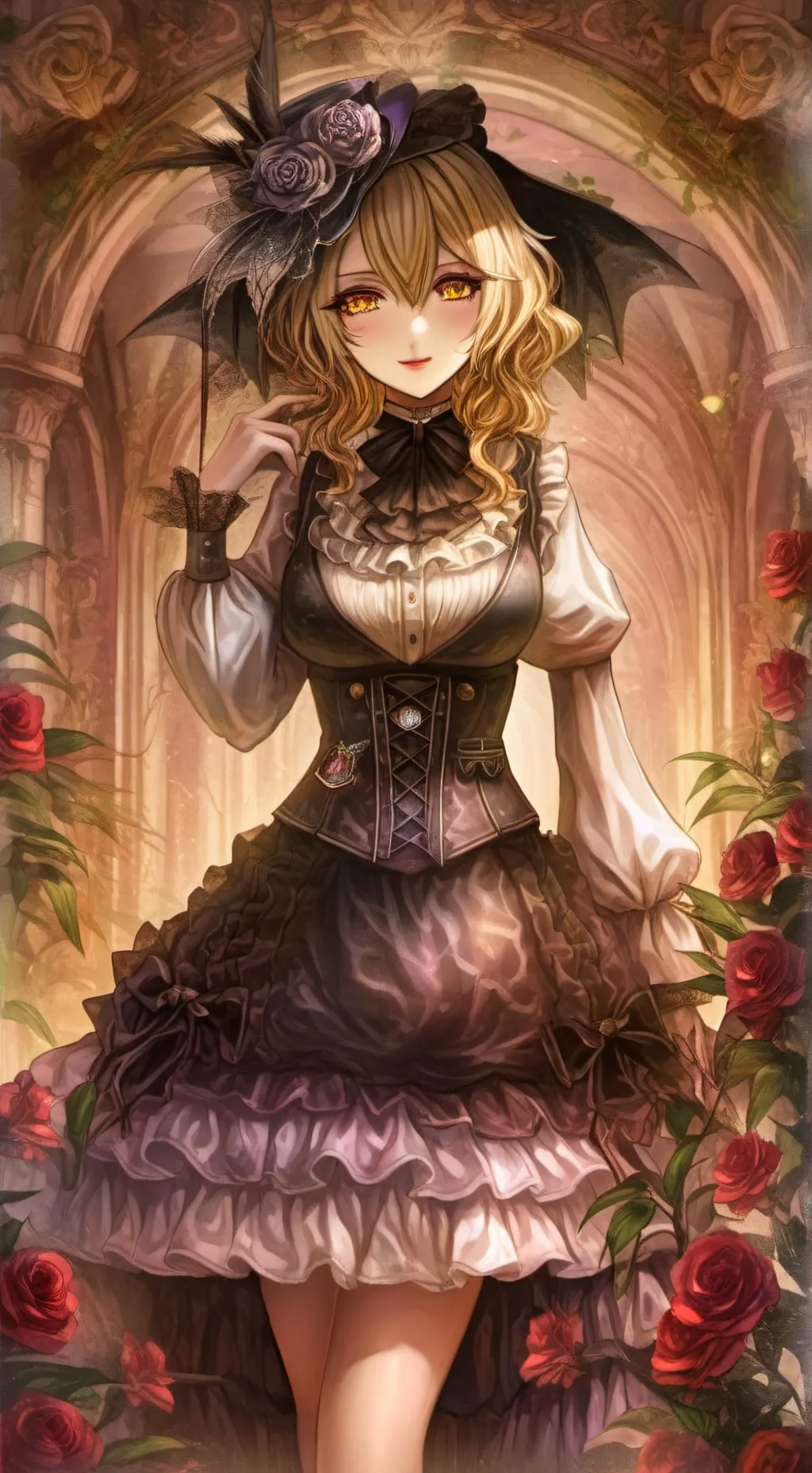 ai character: Annabelle  background