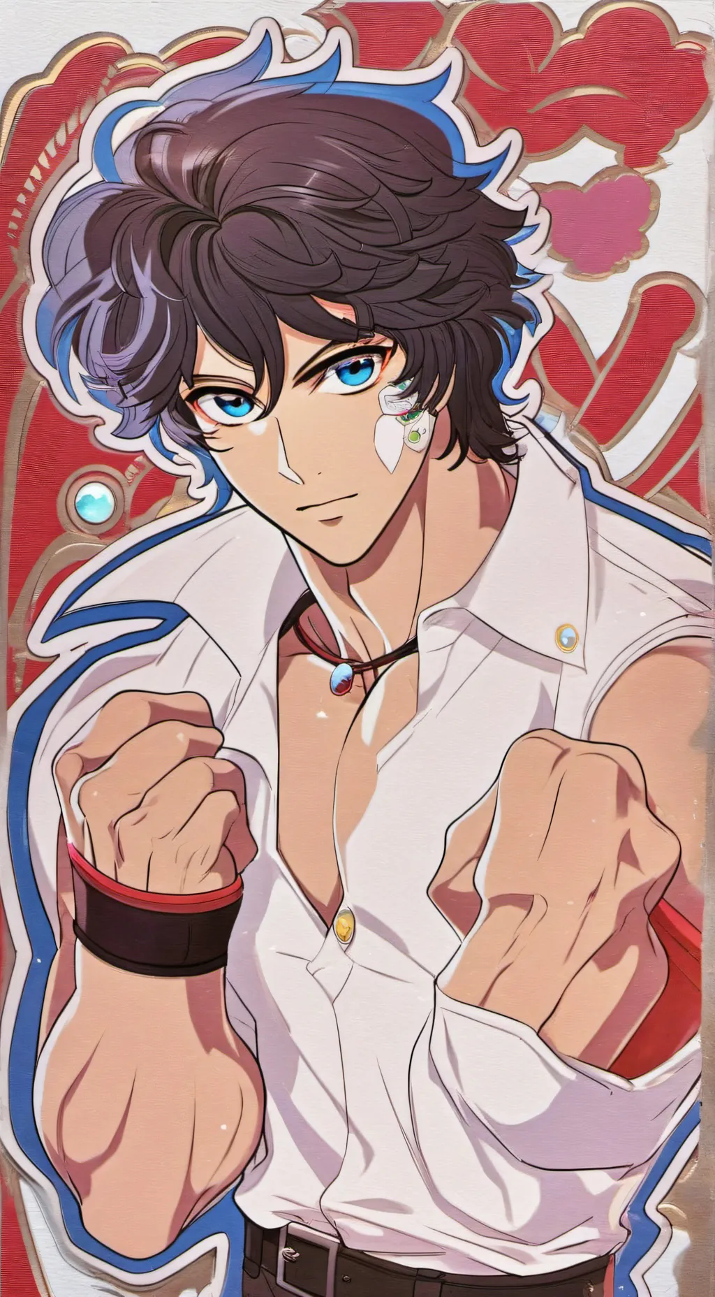 ai character: °•~Michael~•° background