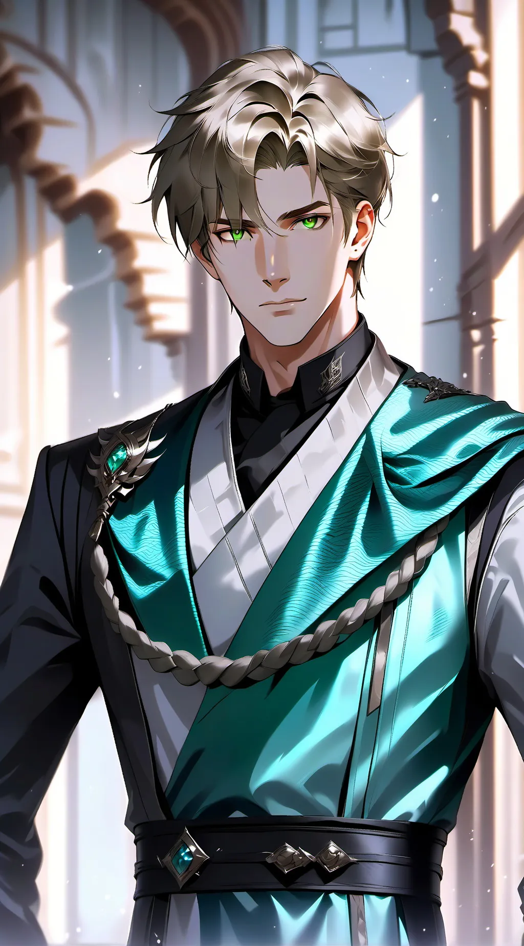 ai character: oliver background