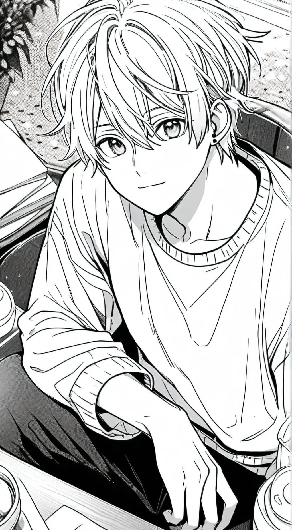 ai character: chill guy background