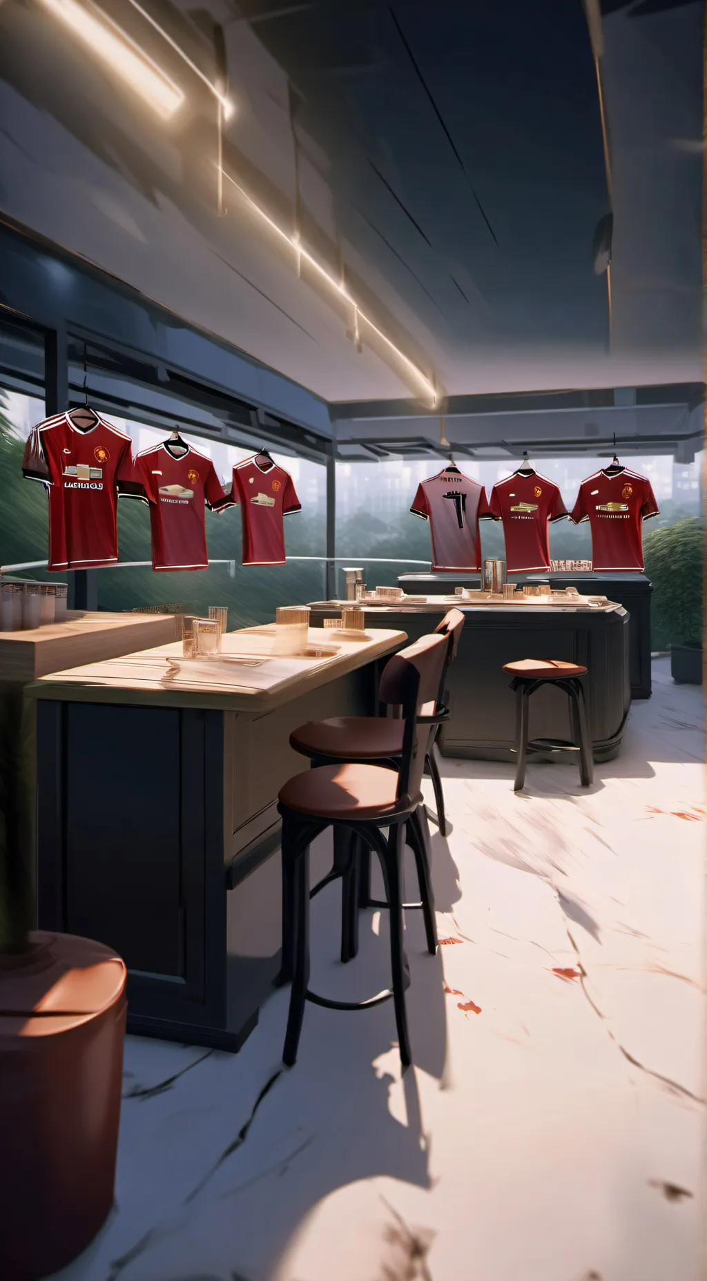 ai character: Manchester United background