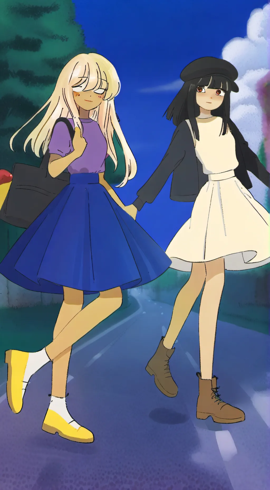 ai character: mia and hissina background