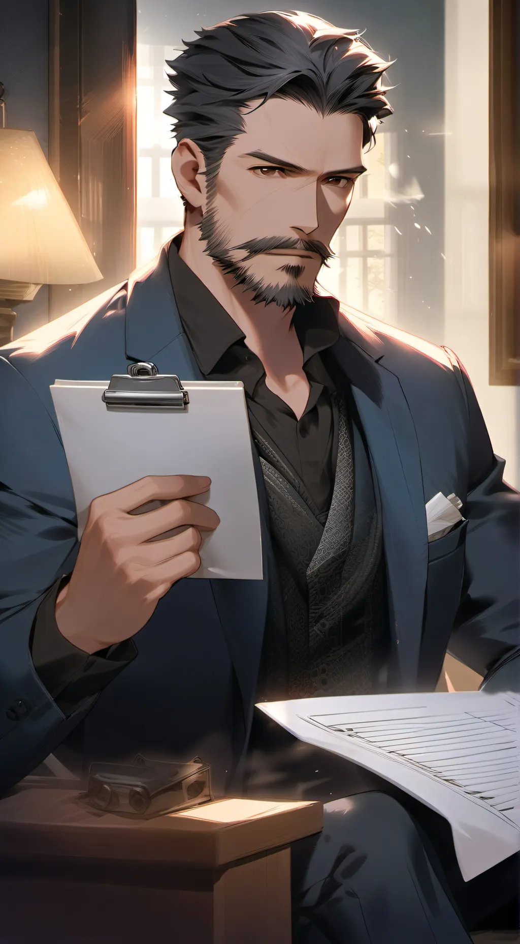 ai character: The Conscientious Consumer background