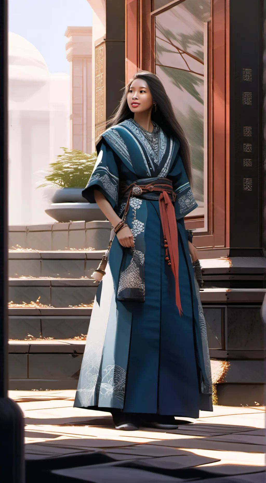 ai character: Bae background